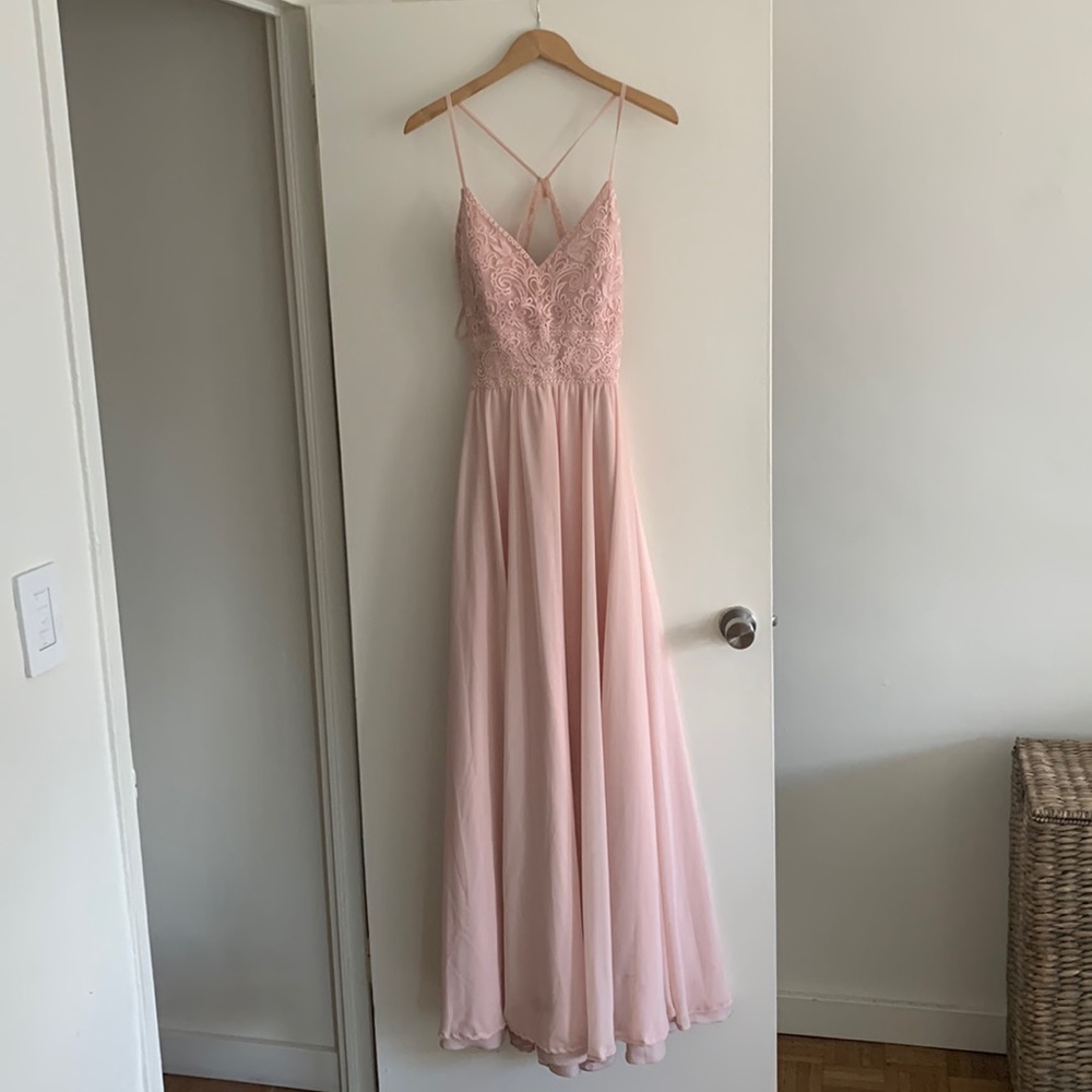 Kennedy Blue Cameron Dress in Blush
